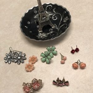 🧡 $7 earrings/bracelets/jewelry dish